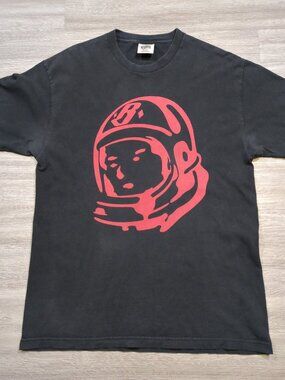 Billionaire Boys Club Astronaut T Shirt Men's Large Black Red Spaceman
